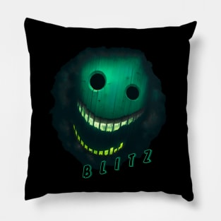 Green Blitz - Roblox Doors Inspired Pillow