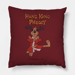 Hong Kong Phooey (aged and weathered) Pillow