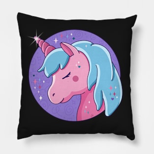 Unicorn dream adorable fantasy sweetness Pillow