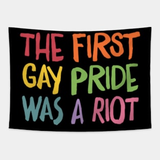 The First Gay Pride Was A Riot Tapestry