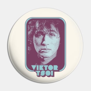 Viktor Tsoi  - Kино́ - Retro 80s Fan Design Pin