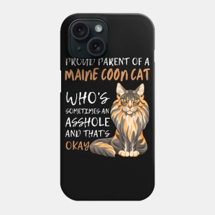 Proud Parents of Maine Coon Pet Cat Phone Case