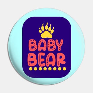 Baby Bear | Cute Kid's Pin