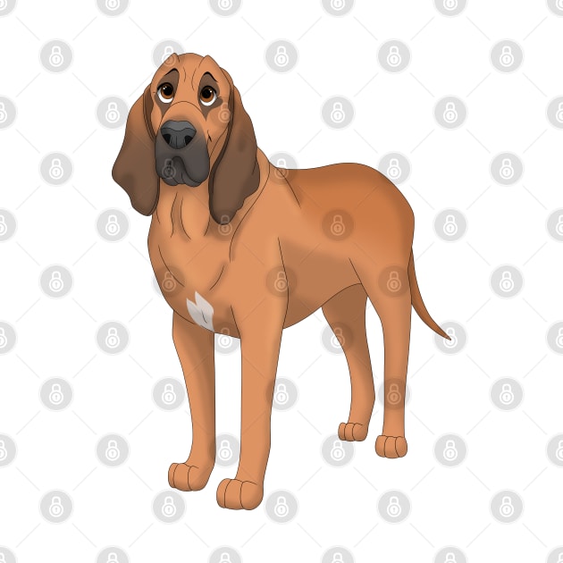 Bloodhound Dog by millersye