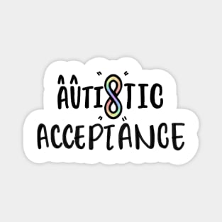 Autistic Acceptance (Light colors) Magnet