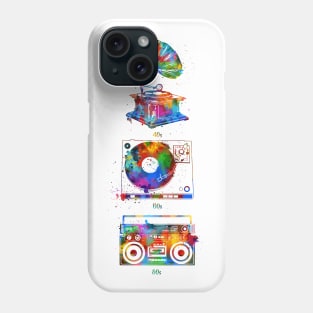 retro music Phone Case