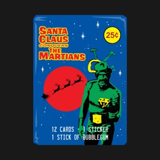 Santa Claus Conquers the Martians Bubblegum Cards T-Shirt