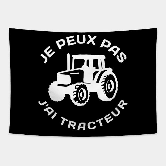 Je peux pas j'ai tracteur Tapestry by Mima_SY