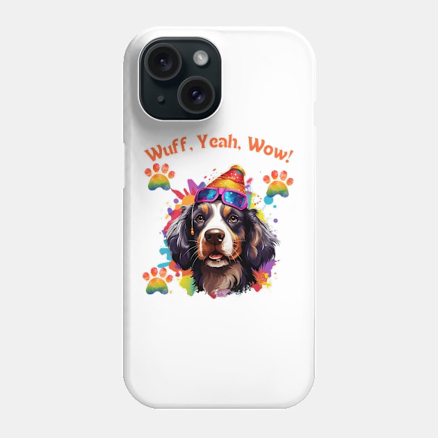 Woofy Adventure - Funny Dog Design Phone Case by NedisDesign