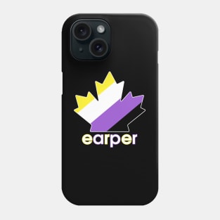 Non-Binary Earper Pride Maple Leaf - Wynonna Earp Phone Case