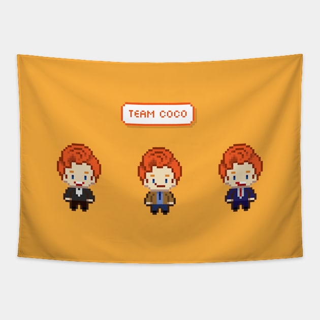 Pixel Conan Trio Tapestry by thedustyshelves