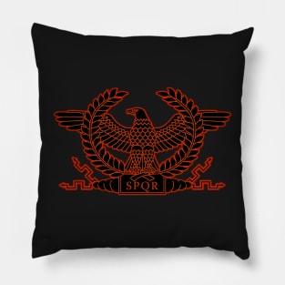 Roman Burning Eagle Pillow