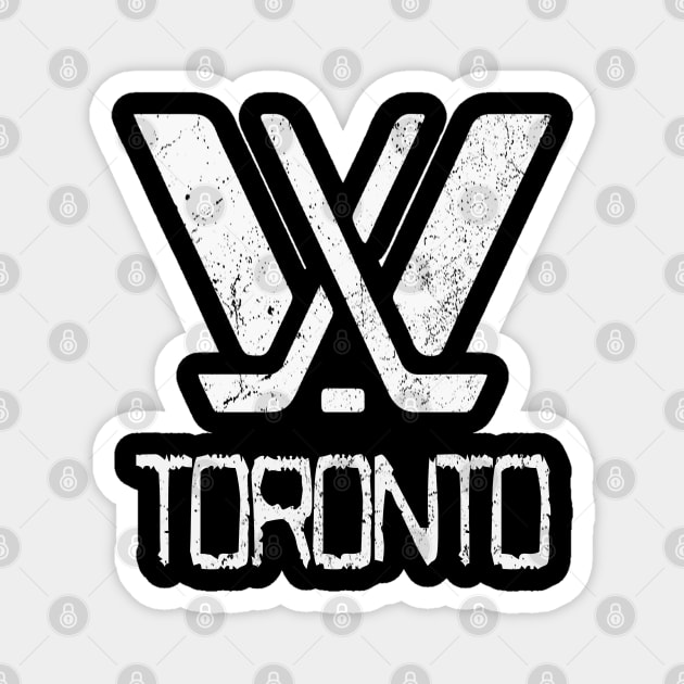 PWHL TORONTO VINTAGE Nyindirprojek Magnet by NYINDIRPROJEK