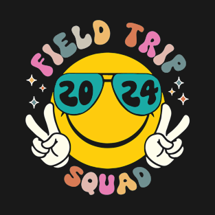 Field Trip Squad Field Trip Crew School Excursion Shirt Educational Retro Field Day Gift For Men Women T-Shirt