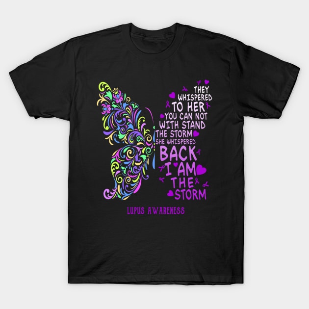 I Am The Storm Lupus Warrior T-Shirt I Am The Storm Lupus Warrior T-Shirt