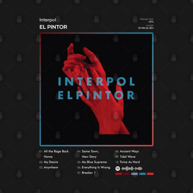 Interpol - El Pintor Tracklist Album by 80sRetro