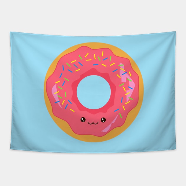 Yummy Donut! Tapestry by AnishaCreations