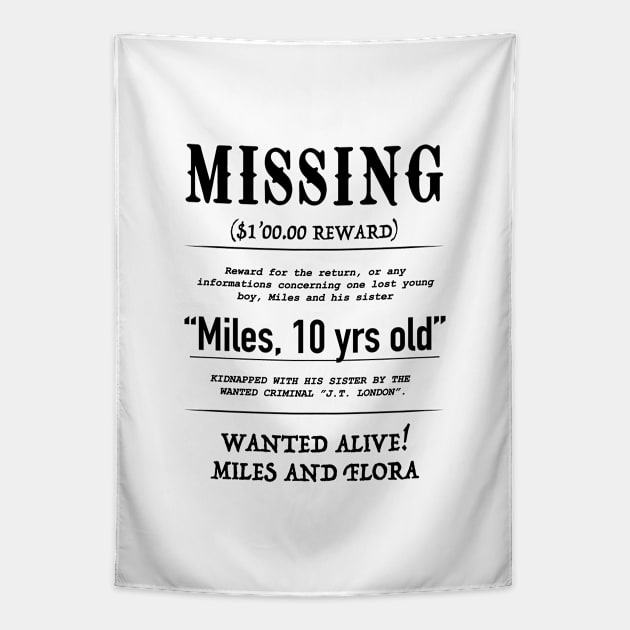 MISSING Miles Tapestry by Profoundlyexceeded 