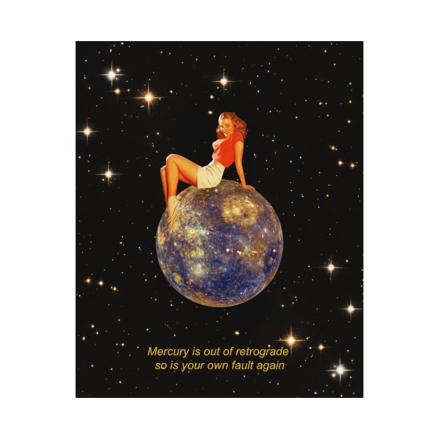 Mercury retrograde by CollageSoul