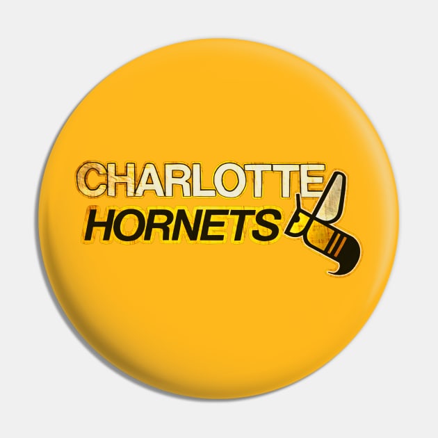 Charlotte Hornets Football Pin by Kitta’s Shop