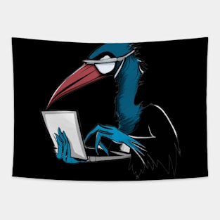 Bird Hacker Tapestry