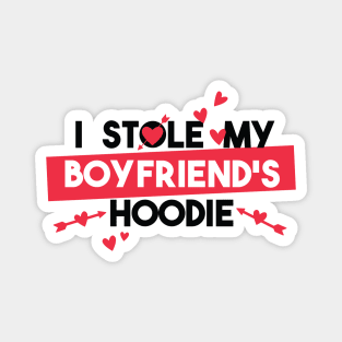 Funny Hoodie Quote Magnet