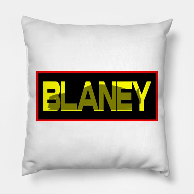 Ryan Blaney Pillow by SteamboatJoe