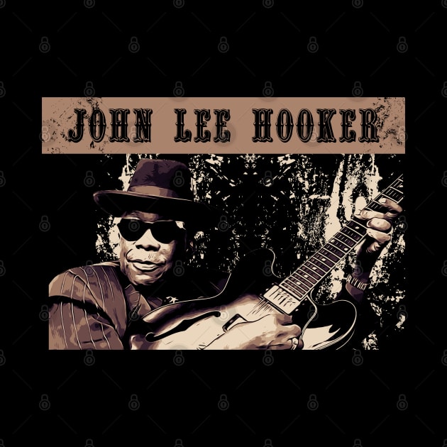 John Lee Hooker by Degiab