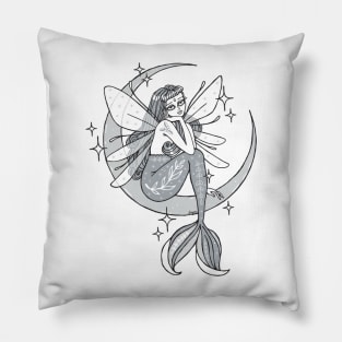 Mermaid Moon Fairy Pillow