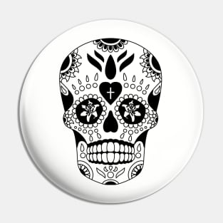 Sugar skull Pin