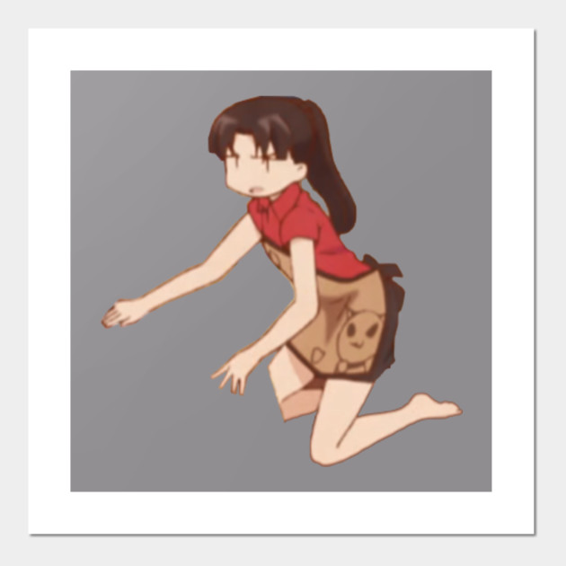 Rin Tohsaka Pixel Art Rin Tohsaka Rin Tohsaka Posters And Art Prints Teepublic teepublic