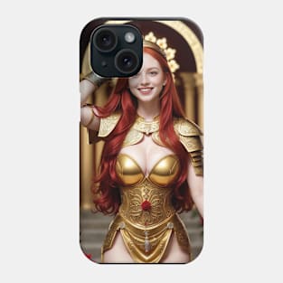 Queen Abyssia: The Warrior of the Rose and the Doorless Tower Phone Case