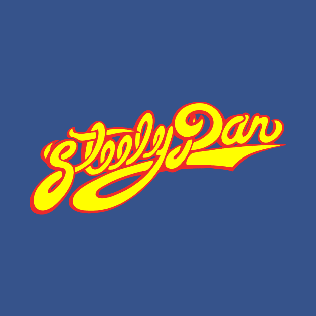 Steely Dan Vintage Logo Tribute by robotbasecamp