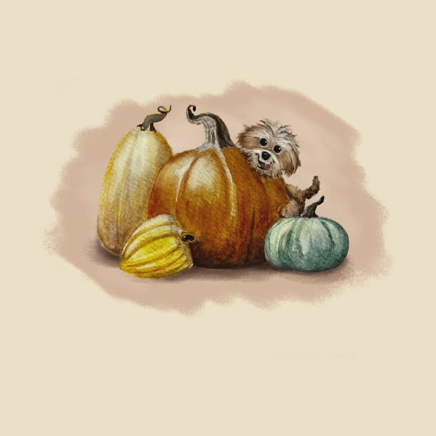 Pumpkin Patch Pup! by Star Sandwich