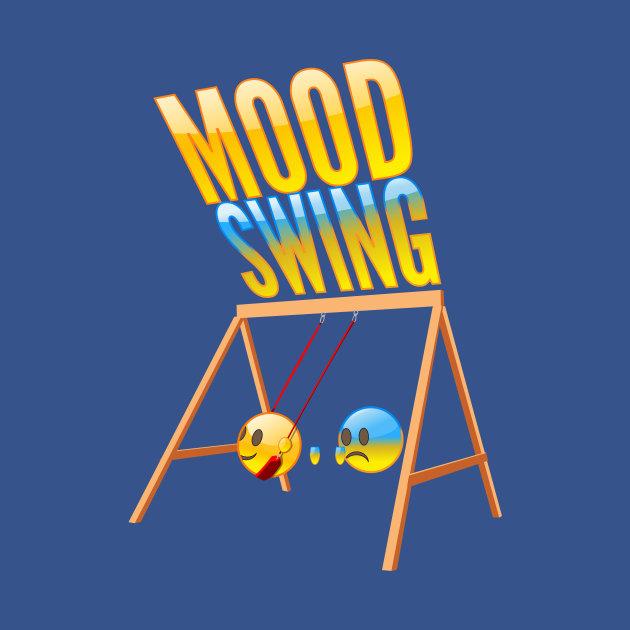 Mood Swing Emoji TShirt TeePublic