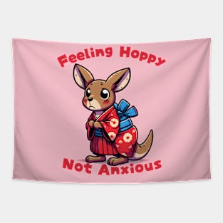 Anxiety kangaroo Tapestry