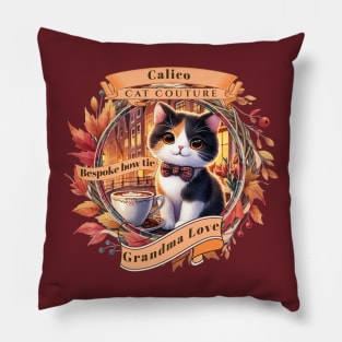 Cat Couture Bespoke Vicuña Grandma Love 1FC Pillow