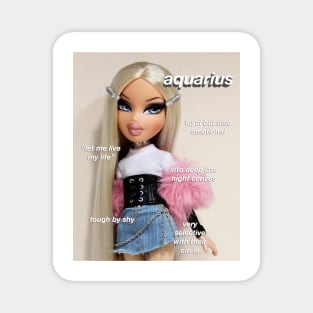 aquarius bratz Magnet