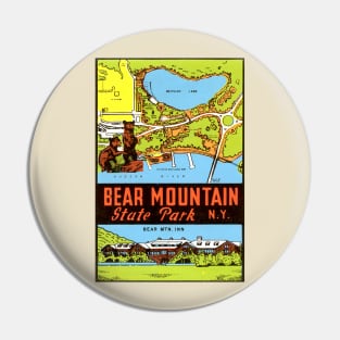 Bear Mountain State Park New York Vintage Pin