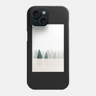 Snowy Pines Phone Case