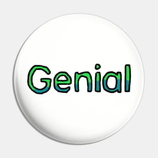 Cool in Spanish - (Green) Pin