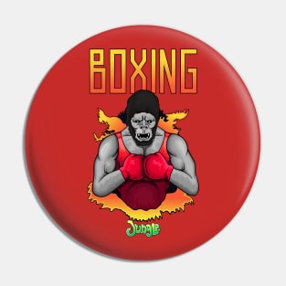 BOXING jungle Pin