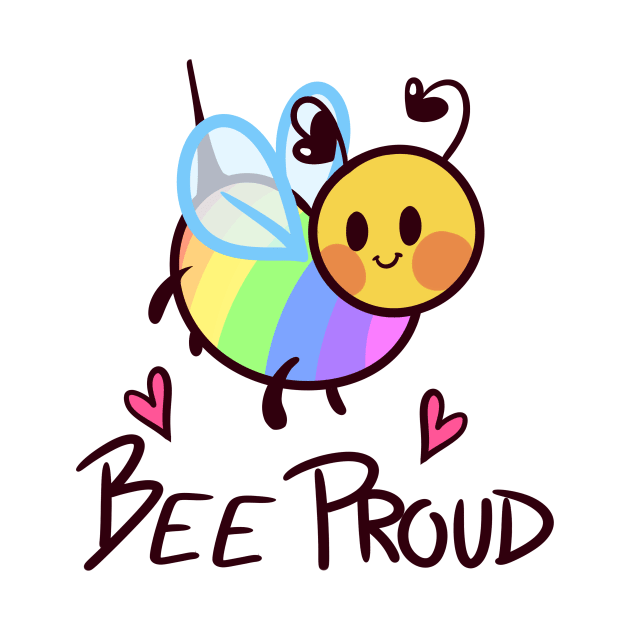 Bee Proud! (Rainbow) by BefishProductions