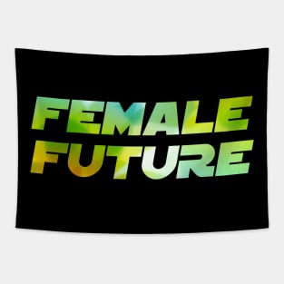 FEMALE FUTURE COLOR Tapestry