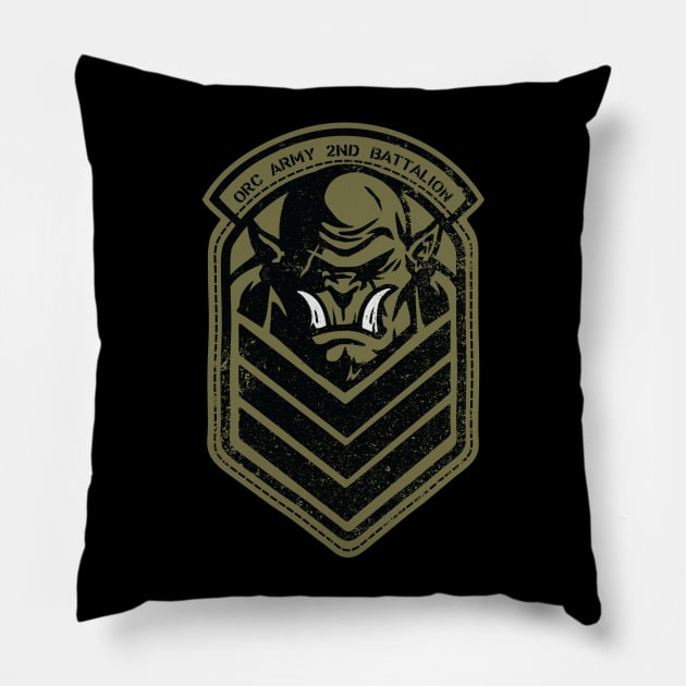 Orc Army Pillow by WinterArtwork