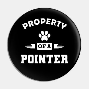 Pointer Dog - Property of a pointer Pin