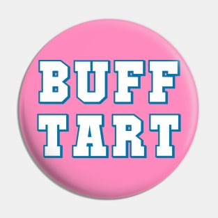 Buff Tart (Blue) Pin