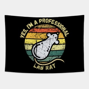 Yes, I'm A Lab Rat Tapestry