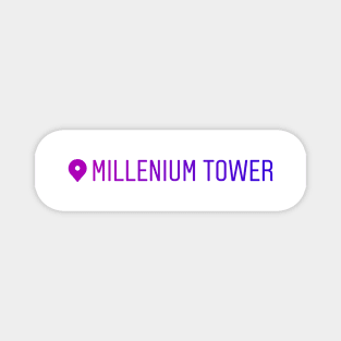 Millenium Tower Instagram Location Tag Magnet