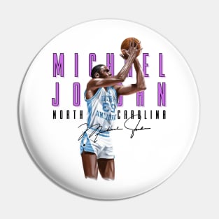 Michael Jordan Aesthetic Tribute 〶 Pin